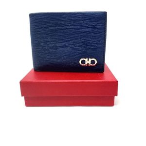 Salvatore Ferragamo pebble calf men's wallet